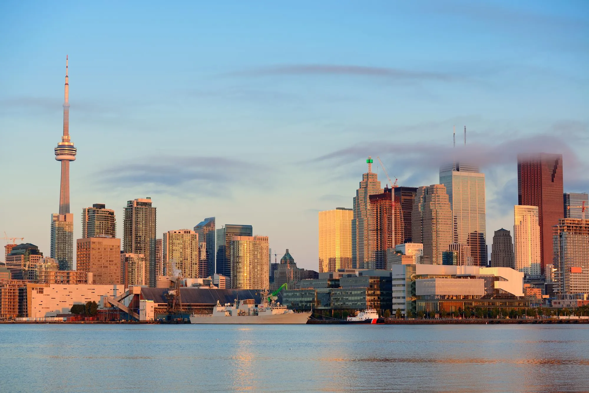 Toronto city skyline